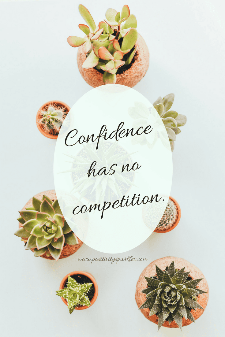 confidence has no competition