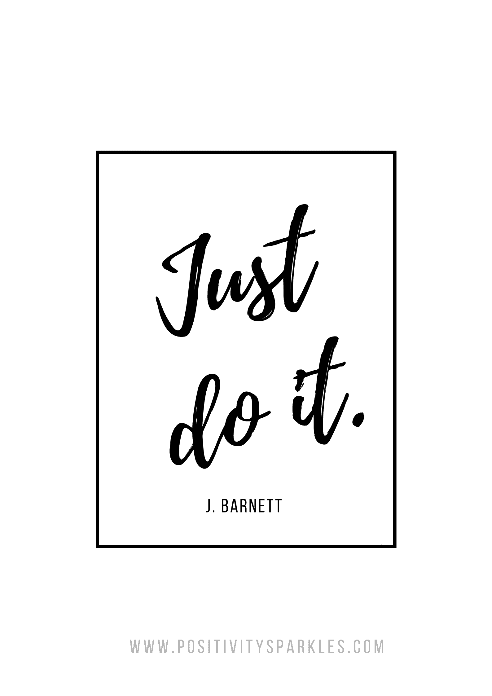 just do it