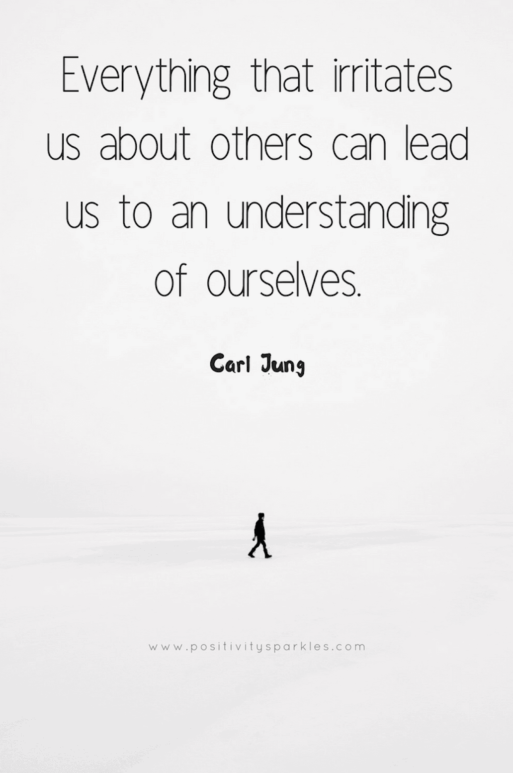 Everything that irritates us about others can lead us to an understanding of ourselves