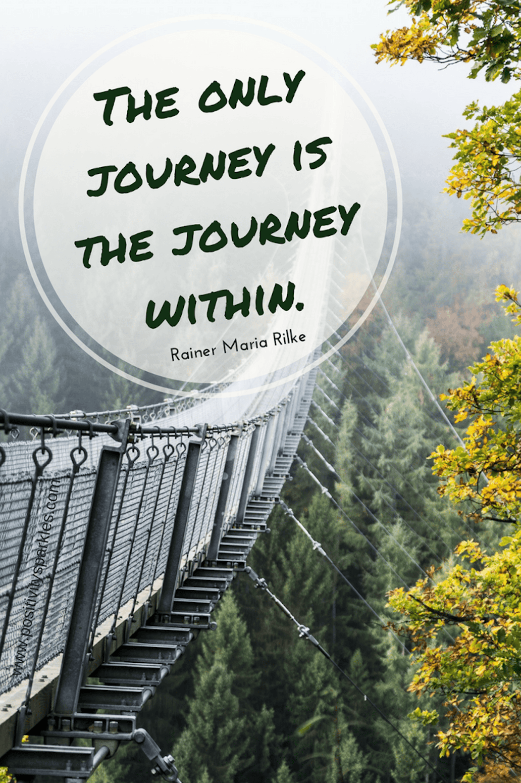 The only journey is the journey within