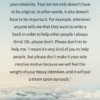 Elizabeth Gilbert Big Magic Quote