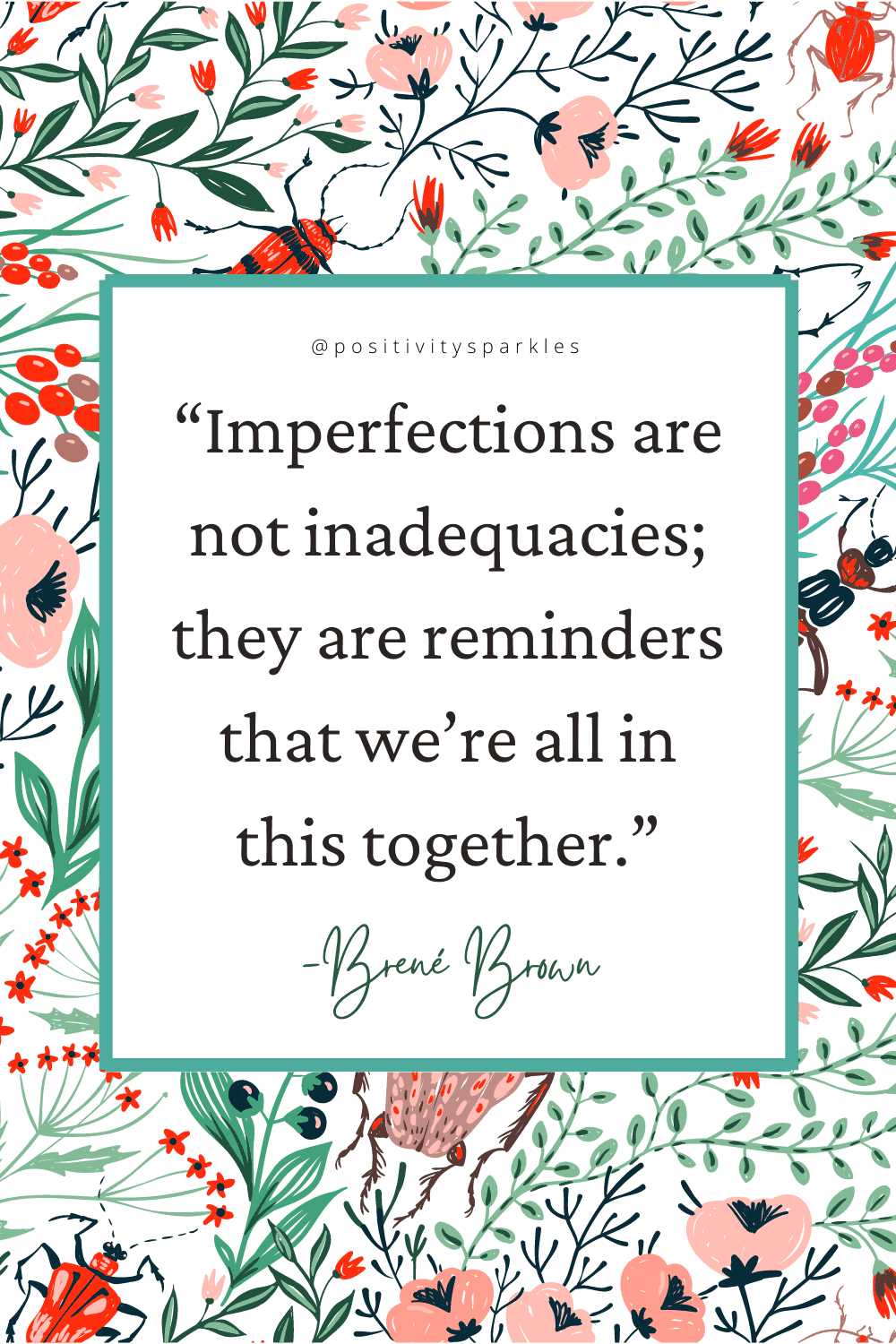 Brené Brown quotes imperfections
