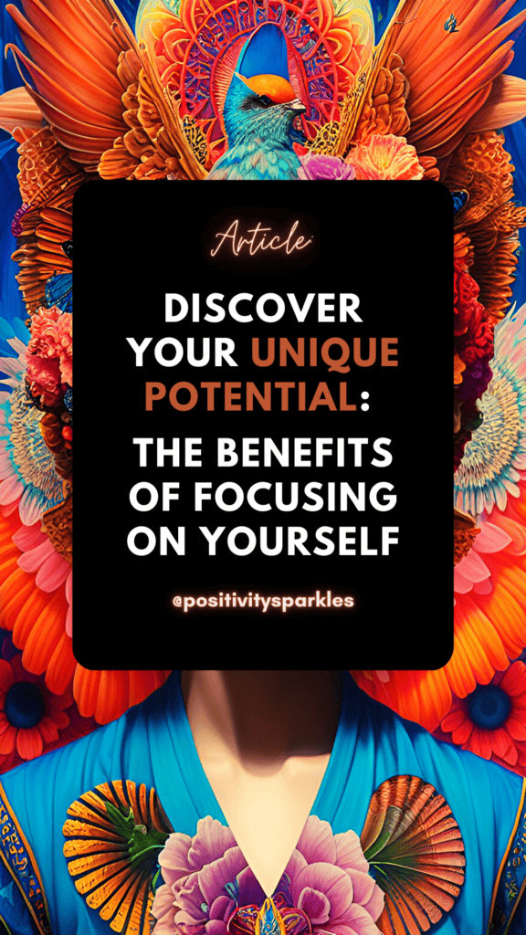 the benefits of competing with yourself; discover your unique potential