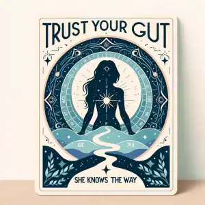 Trust your gut it knows the way