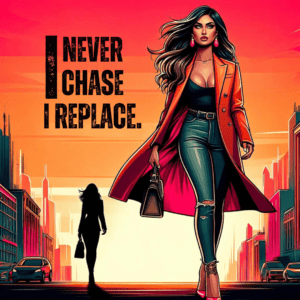 I never chase I replace