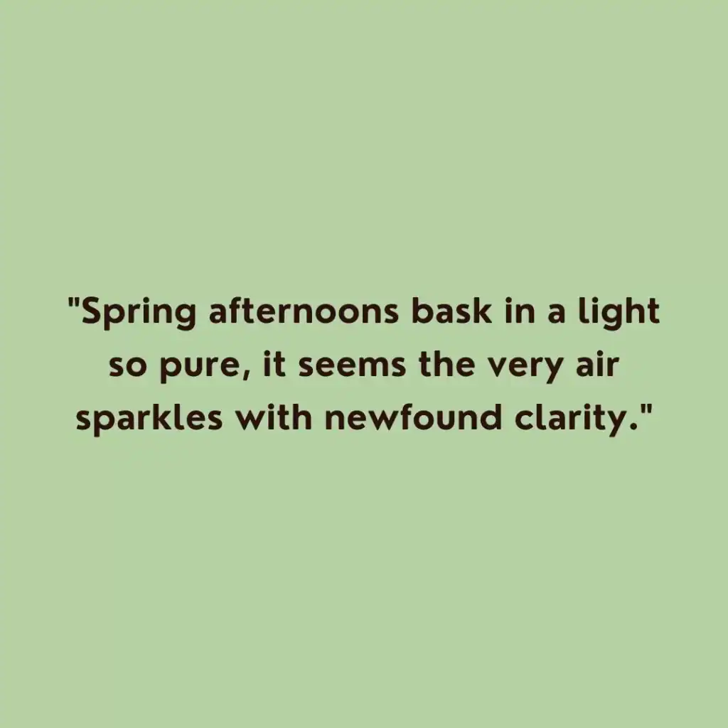 Spring quotes