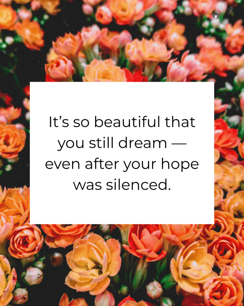 It’s so beautiful that you