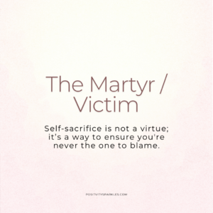 The martyr victim