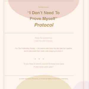 i dont need to prove myself