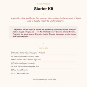 The Mother Wound Starter Kit