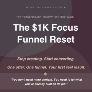 the 1k focus reset